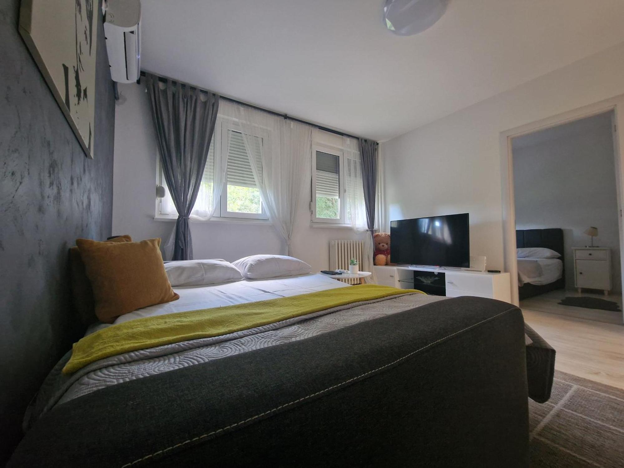 Apartment Iskra Belgrad Exterior foto